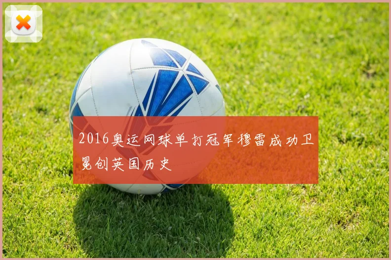 2016奥运网球单打冠军穆雷成功卫冕创英国历史